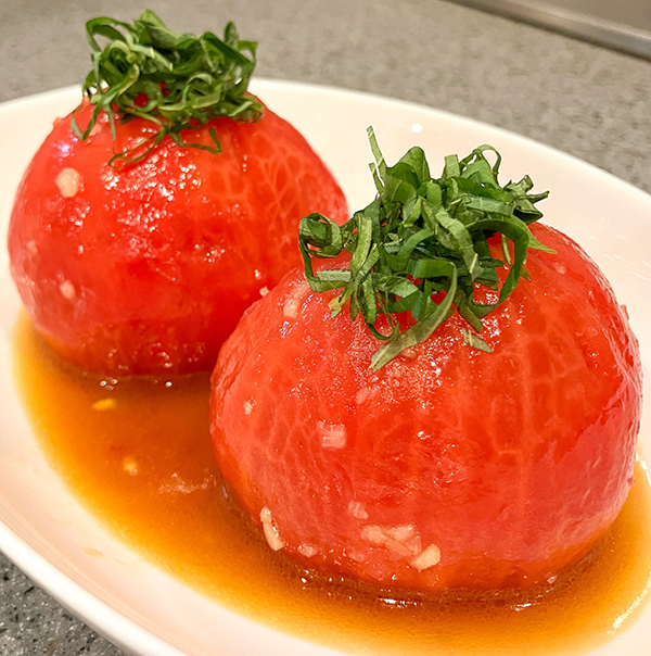トマト料理の写真