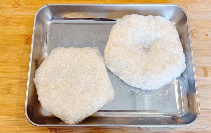 白ご飯の冷凍方法の写真