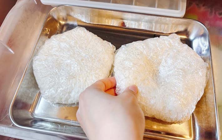 白ご飯の冷凍方法の写真