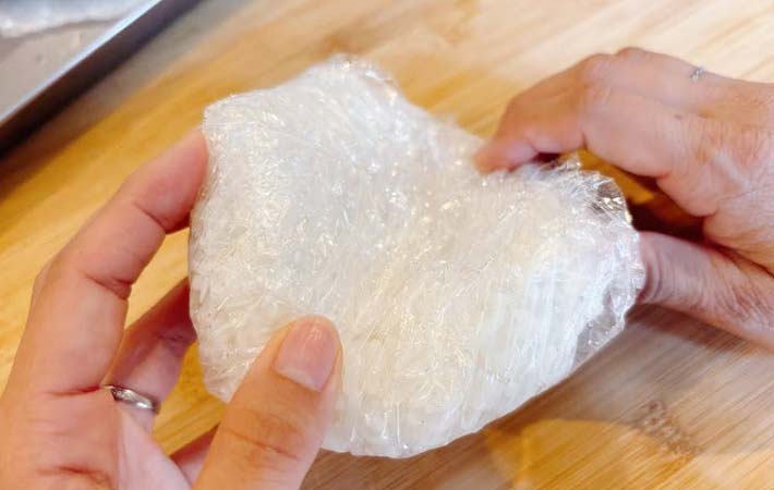 白ご飯の冷凍方法の写真
