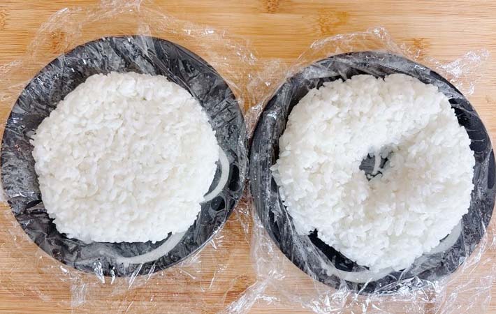 白ご飯の冷凍方法の写真