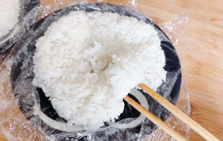 白ご飯の冷凍方法の写真