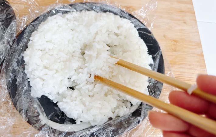 白ご飯の冷凍方法の写真