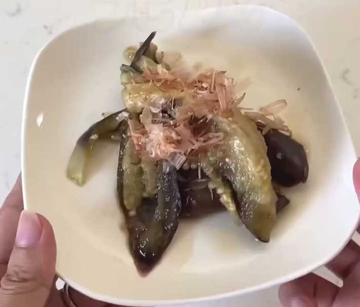 ナスのお浸し