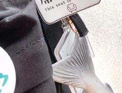 席使用中キーホルダーの写真