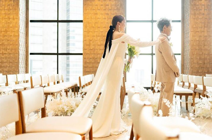 加藤茶、綾菜夫妻