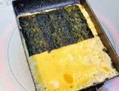 『キムチ玉子焼き』の写真