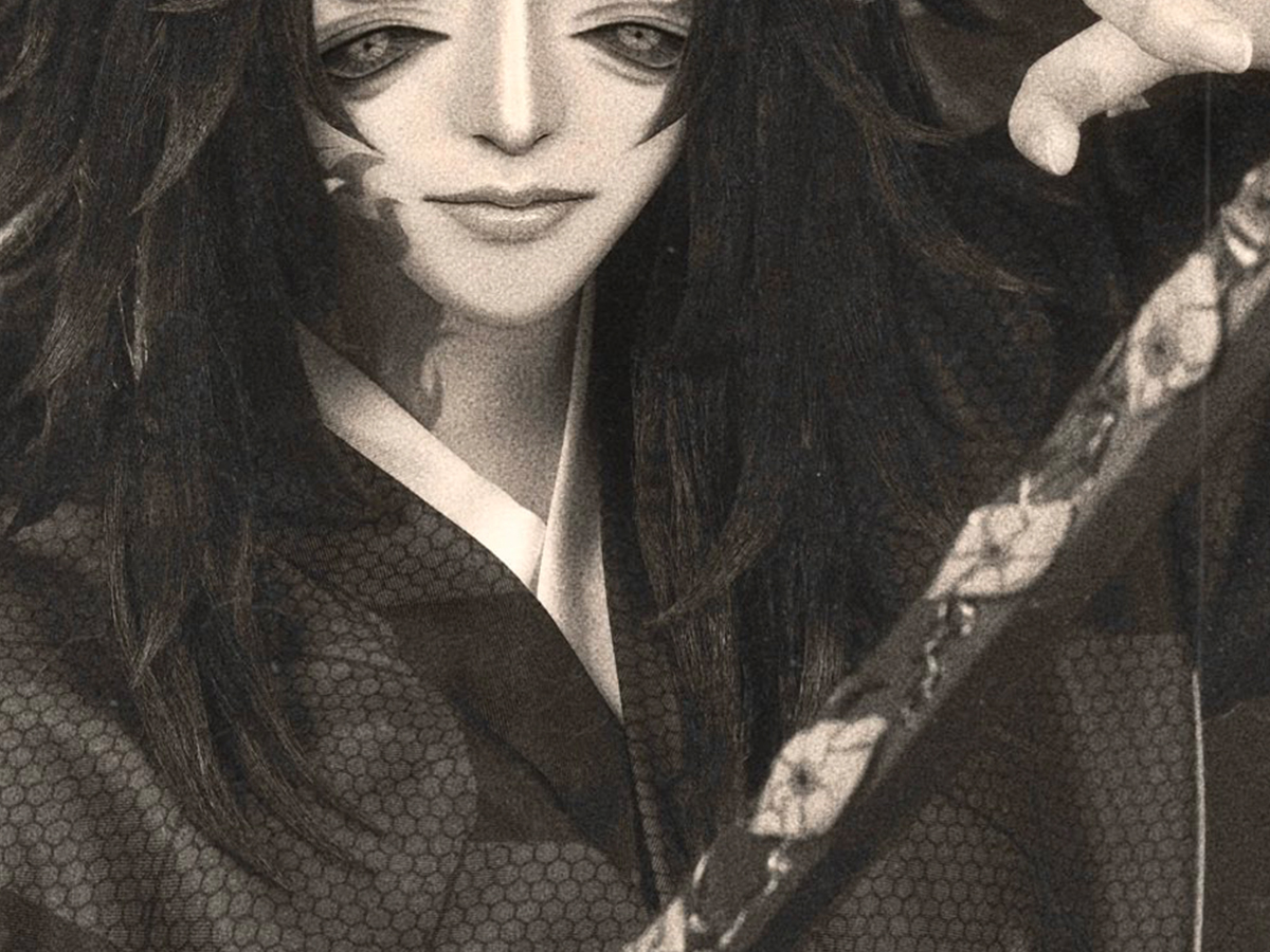 黒死牟のコスプレの写真