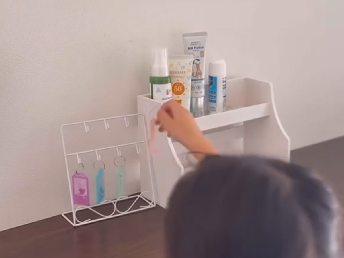ほのママ(honomama_life)さんが紹介した、小学生の『持ち帰り忘れ』を防ぐアイディア
