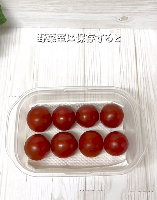 野菜室で保存