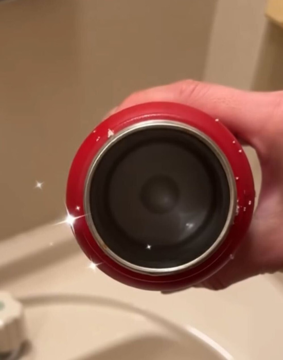 きれいになった水筒