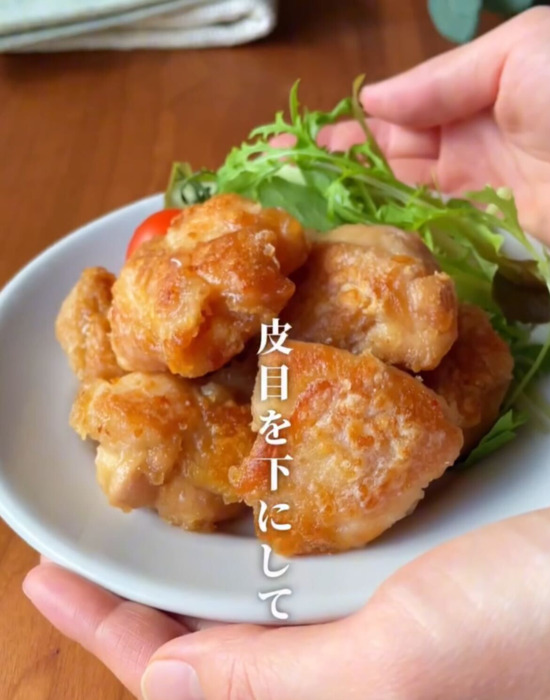 完成したから揚げ
