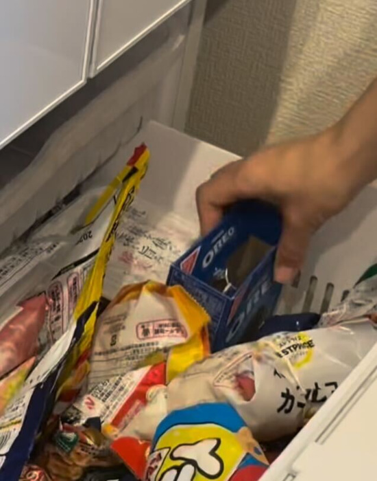 冷凍庫に入れる