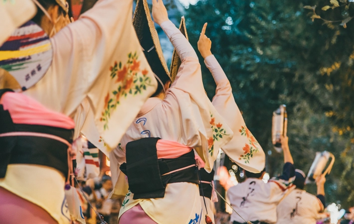 日本三大盆踊りを紹介