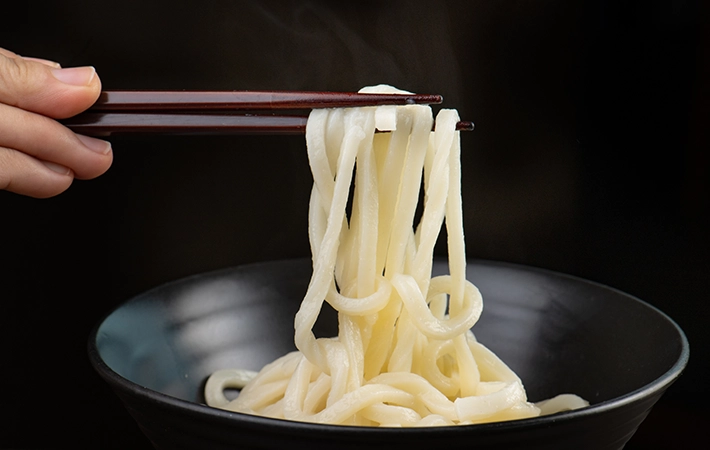 そうめんとうどんの違いは基本的に『太さ』