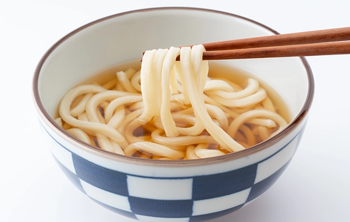 そうめん、うどんとひやむぎとの違いは？