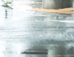 台風の写真