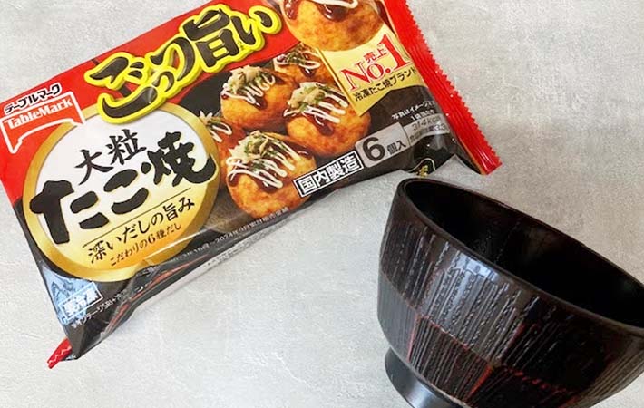 『明石焼き風たこ焼き』の材料写真