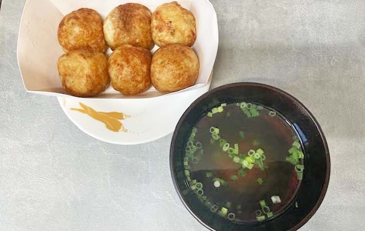 『明石焼き風たこ焼き』の完成写真