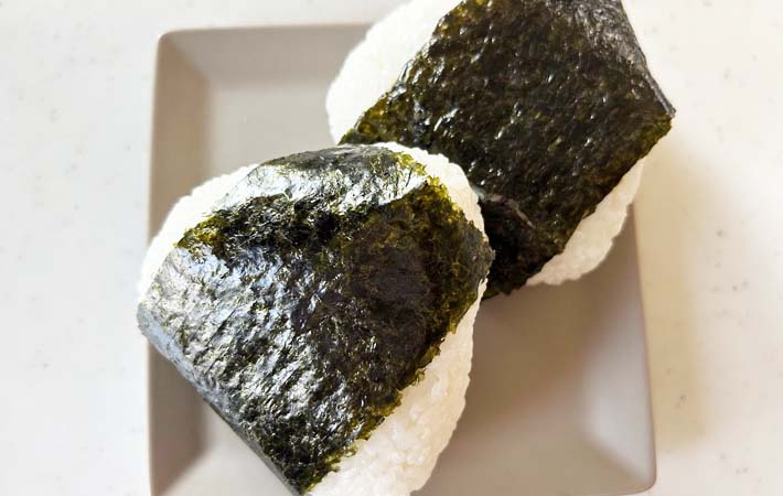 具入りおにぎりの完成写真