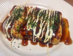 『玉子焼き器でお好み焼き』の完成写真