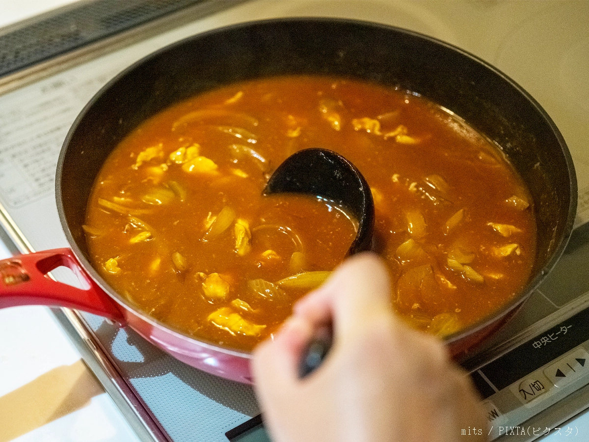 カレーの写真