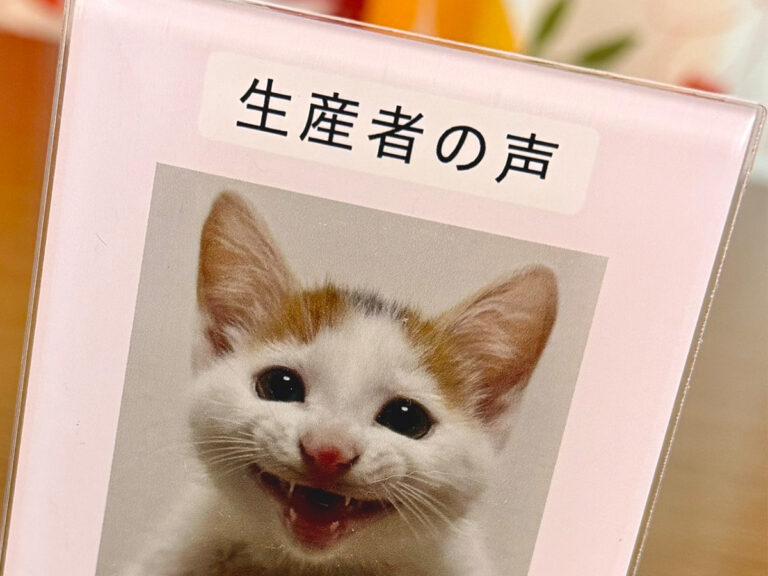 猫のアクリルスタンド