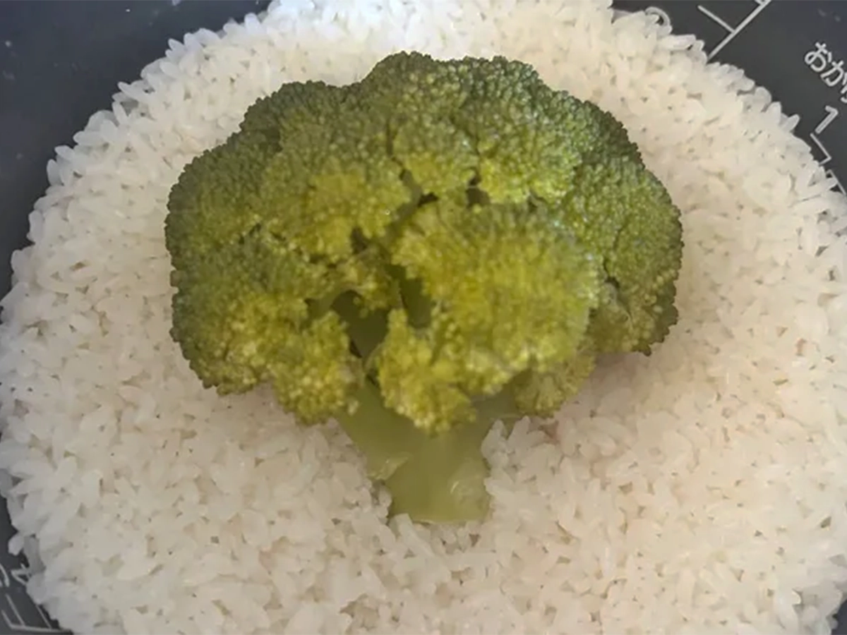 ブロッコリーご飯の写真