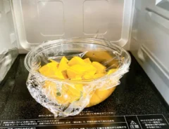 『かぼちゃキムチ』を作る写真