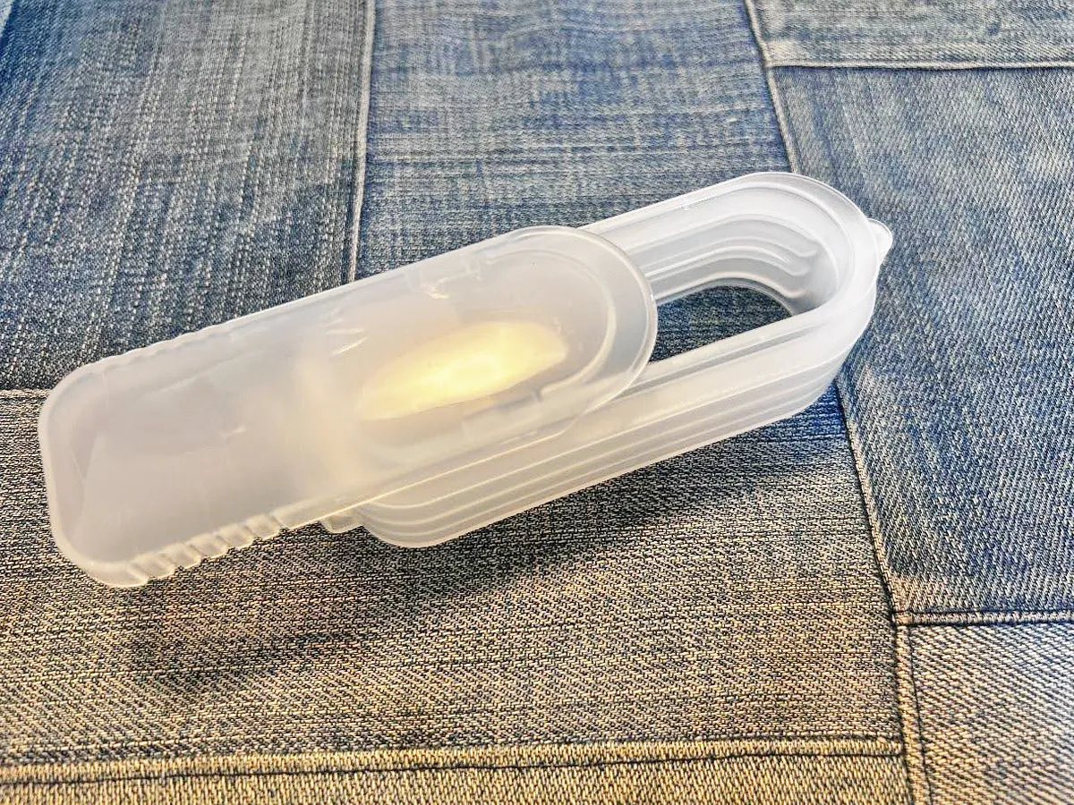 「冷凍食品用袋キャップ（小さめ食材用）」の写真