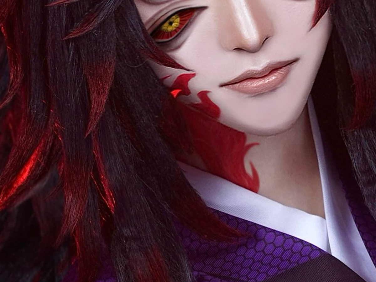 黒死牟のコスプレの写真