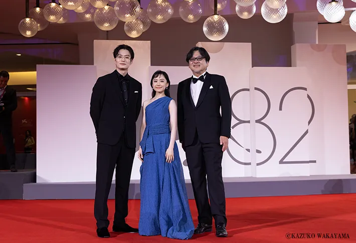 第82回ヴェネチア国際映画祭　芦田愛菜さん