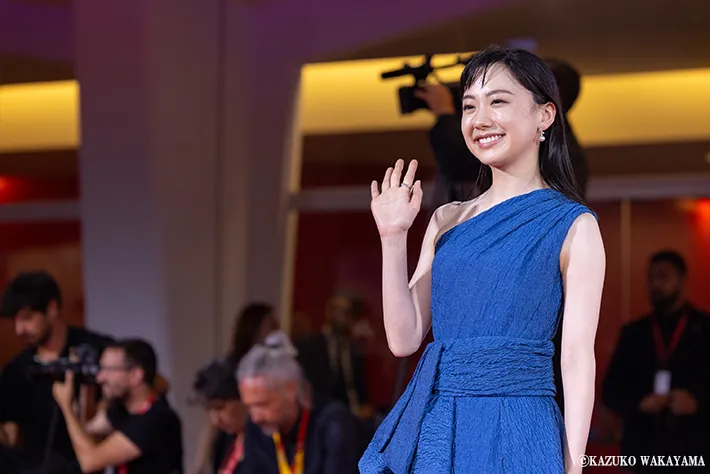 第82回ヴェネチア国際映画祭　芦田愛菜さん