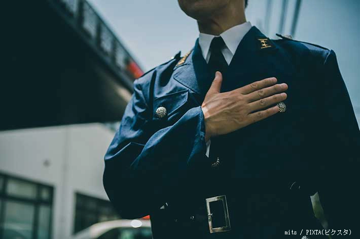警官の写真