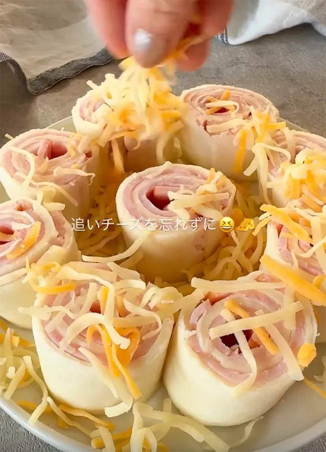 『ハムチーズブリトー』