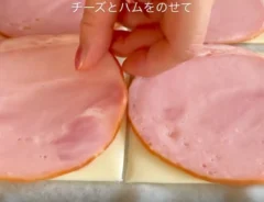 『ハムチーズブリトー』