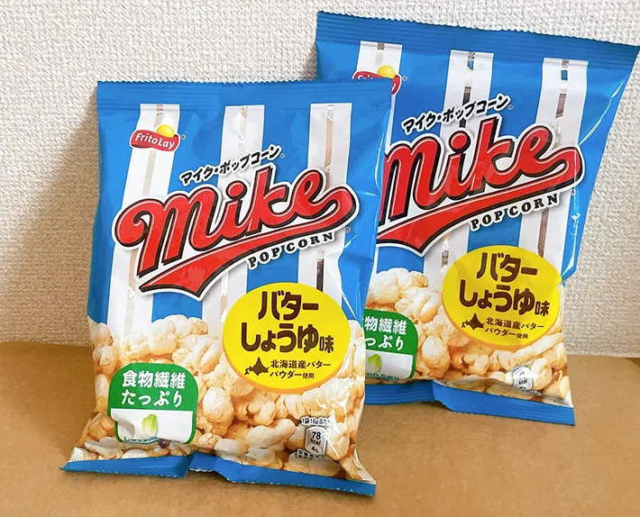 『マイクポップコーン バターしょうゆ味』