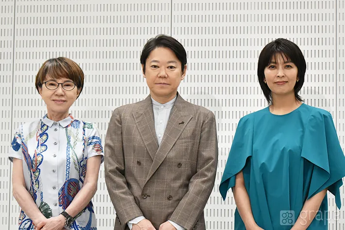 『しあわせな結婚』囲み取材