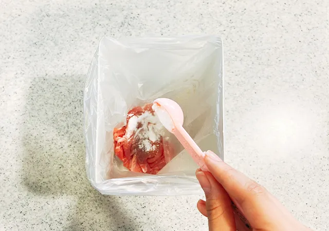 ブックエンドと肉