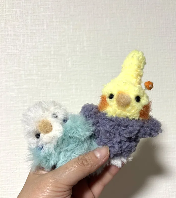 モールで作ったインコ