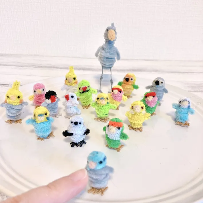 モールで作った鳥