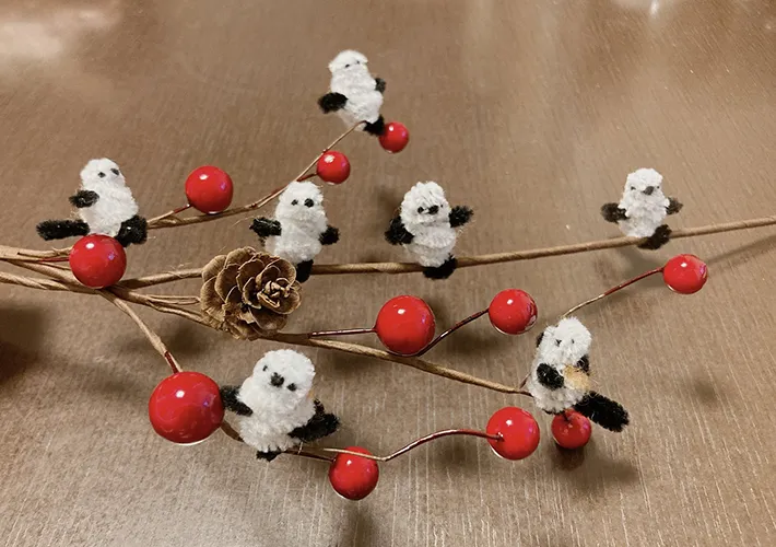 モールで作った鳥