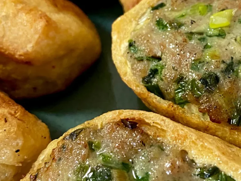 油揚げ餃子のレシピ