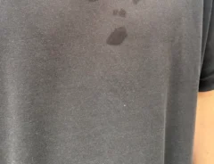 服のシミ