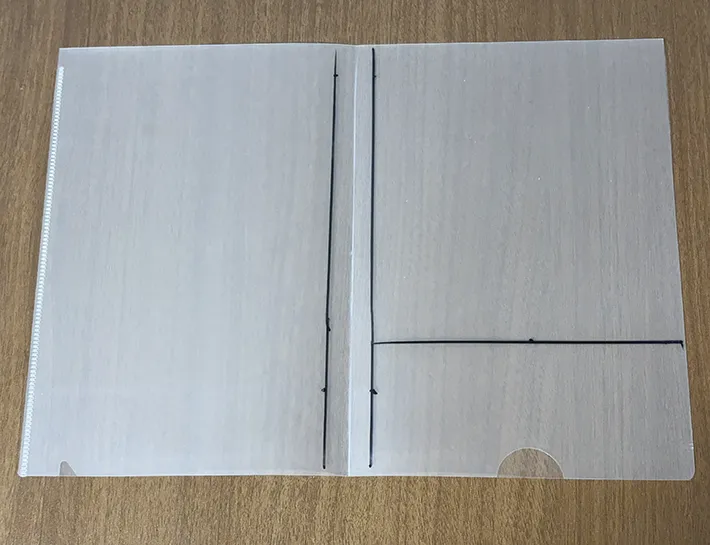 クリアファイルの画像