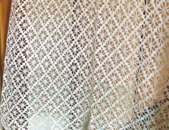 手作りカーテンの写真