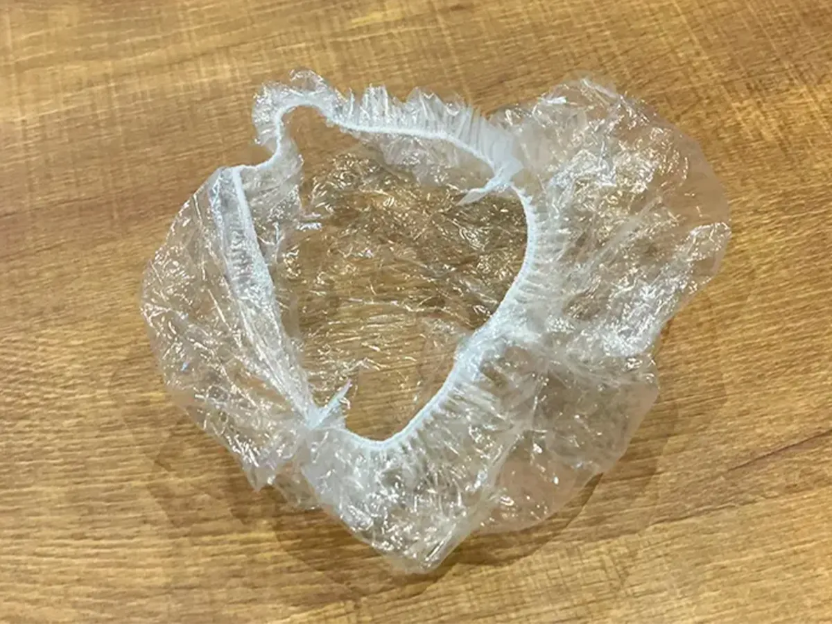 シャワーキャップ活用法