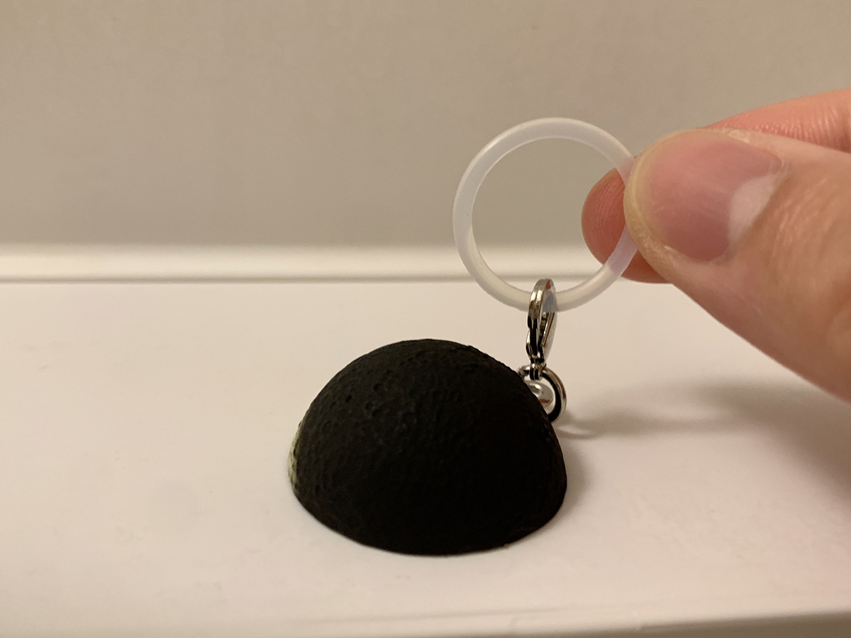 月齢 蓄光めじるしマスコットの写真