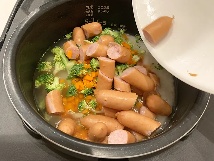 炊飯器の写真（撮影：grape編集部）