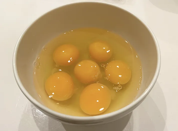 卵の写真（撮影：grape編集部）